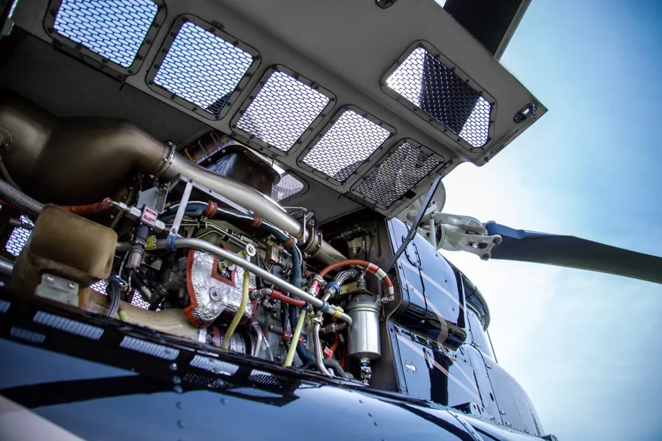 Grouped helicopter component tracking in SAM
